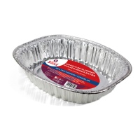 Envase de 44,8 x 34,5 x 8,5 cm desechable ovalado