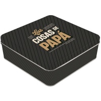 Caja de Las cosas de Papá de 17 x 17 x 5,8 cm