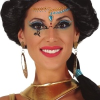Joyas adhesivas faciales de egipcia