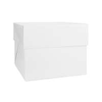 Caja de 30,5 x 30,5 x 15 cm para tarta cuadrada