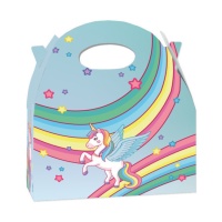 Caja de cartón de Unicornio Magic - 12 unidades