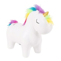 Hucha de Unicornio con pelo - DCasa