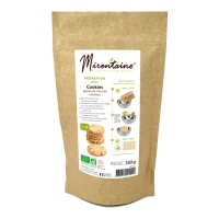 Preparado para galletas bio con pepitas de chocolate y avellanas de 280 g - Scrapcooking