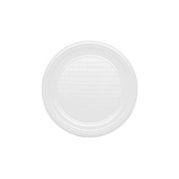 Platos de 17 cm de plástico - 25 unidades