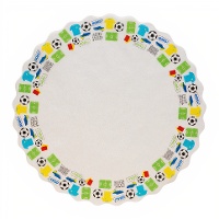 Blonda de 30 cm de Fútbol - 10 unidades
