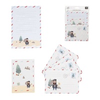 Cartas con sobres para Olentzero - 6 unidades