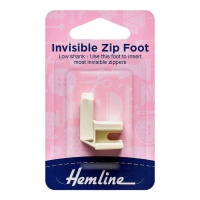 Pie para cremalleras invisibles - Hemline - 1 unidad