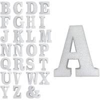 Letra de corcho de 17 cm - 1 unidad