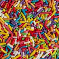 Sprinkles de fideos de colores de 90 gr - Decora