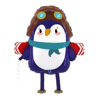 Globo de Pingüino aviador de 69 cm - Grabo