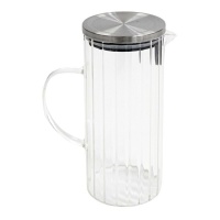 Jarra de 1,4 L lisa con rayas verticales