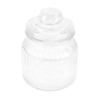 Tarro de 0,65 L transparente - DCasa