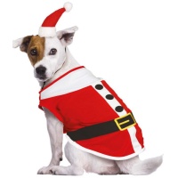 Disfraz de Santa Claus para perro