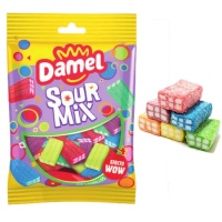 Ladrillos de colores con azúcar - Damel - 80 gr
