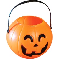 Cubo de calabaza con asa de 9 cm