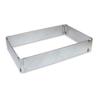 Molde rectangular de 27 x 18 cm hasta 52 x 34 cm con separador - Scrapcooking