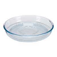 Fuente de 32 cm redonda grill - Pasabahce
