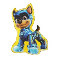 Globo de Patrulla Canina Chase poderoso amarillo de 61 x 43 cm - Grabo