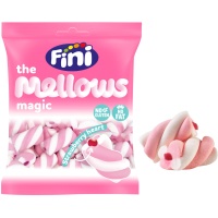 Nubes trenzadas rellenas rosas - Fini Magic Twist - 150 gr