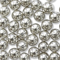 Sprinkles de perlas de 6 mm plateadas - PME - 25 gr