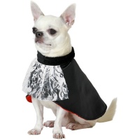 Disfraz de vampiro conde para perro