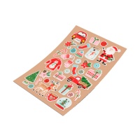 Pegatinas de Navidad de motivos navideños