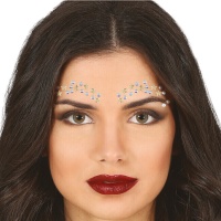 Joyas adhesivas faciales de estrellitas