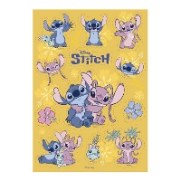 Obleas comestibles recortables de stitch y angel - Dekora- 12 unidades