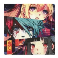 Servilleta de Manga de 16,5 x 16,5 cm - 20 unidades