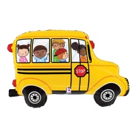Globo de autobús escolar de 70 x 45 cm - Grabo