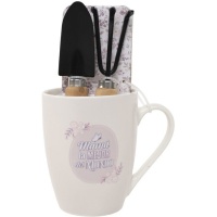 Taza de 600 ml de Mamá con herramientas de Jardín
