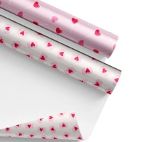 Papel de regalo de Sweet Love de 2 x 0,70 m - 1 unidad