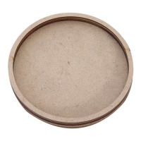 Shaker de madera circular de 13 cm - Artis decor