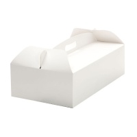 Caja de 36 x 21 x 12 cm para tarta rectangular