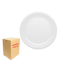 Platos de 20 cm de plástico - 1000 unidades
