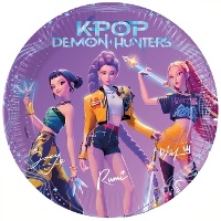 Platos de K-Pop de 23 cm - 8 unidades