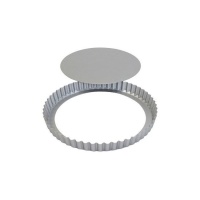 Molde redondo de 25 x 25 x 2,5 cm con base desmontable - PME