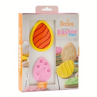 Juego de cortadores y marcadores de galletas de Pascua