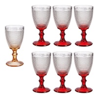 Copa de 330 ml con puntos - 6 unidades
