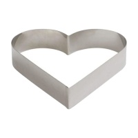 Molde corazón de 14 x 14 x 4,5 cm - Decora