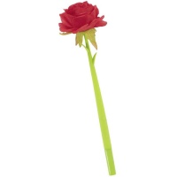 Bolígrafo con forma de rosa