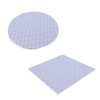 Base para pastelito de 10 x 10 x 0,3 cm - 3 unidades