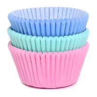 Cápsulas para cupcakes de 5 cm tres colores - House of Marie - 75 unidades