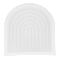 Molde de silicona blanda para velas Arcoíris de 15,5 x 15 cm - Artemio