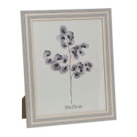 Marco para foto de 20 x 25 cm Amapola Gris