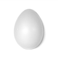 Figura de corcho con forma de huevo de pascua de 10 cm