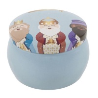 Caja de metal de Reyes Magos de 7 x 5 cm