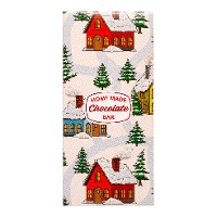 Caja para tableta de chocolate de Navidad de 16 x 7,5 x 2,5 cm - 5 unidades