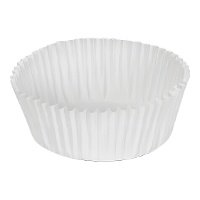 Cápsulas para cupcakes de 4 cm blancas - Best Products - 80 unidades