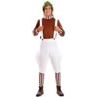 Disfraz de duendecillo loompa para hombre